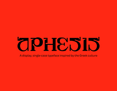 Aphesis Display Font