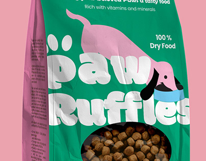 Paw Ruffles packaging & Branding design