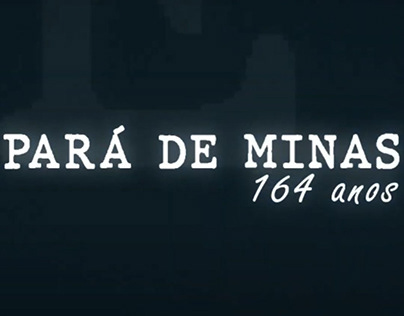 Edição - Pará de Minas 164 anos