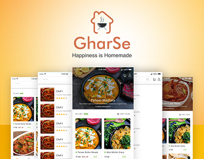 GharSe Application Design(Android and iOS)