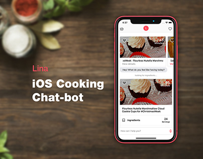 Cooking ChatBot iOS app development