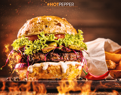 SpeedArt - Hot Pepper Burger