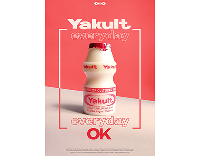 Yakult Product Poster