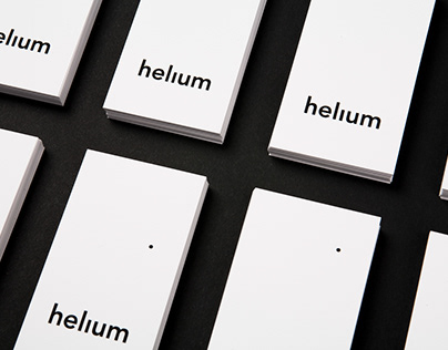 Helium Design branding
