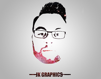 Face Logo Design For JK Graphics
