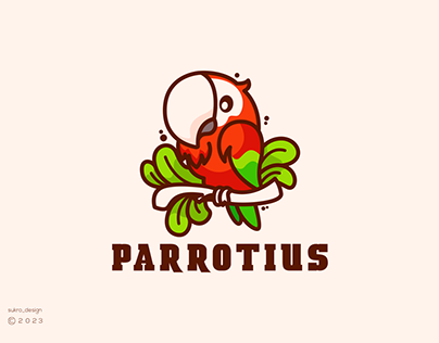 Parrotius Logo Design...