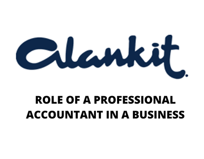 ROLE OF A PROFESSIONAL ACCOUNTANT IN A BUSINESS