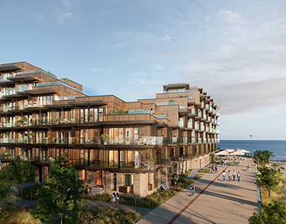 Housing project Copenhagen - Exteriors