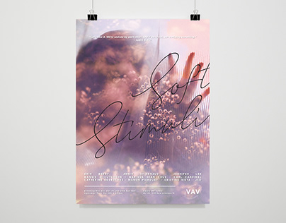 Soft Stimuli | Exhibition Poster
