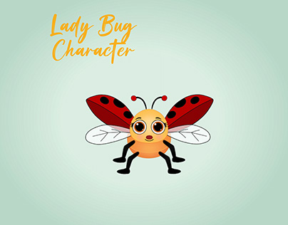 Drawing Lady Bug Character