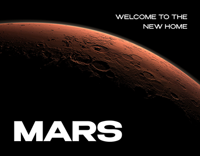 Journey to Mars: website concept