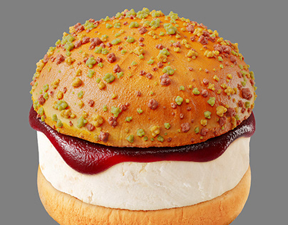 Burger Ice Cream CGI