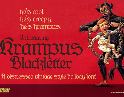 Krampus Blackletter Font