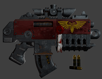 The Blood Angels Bolter - Warhammer 40K