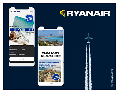 Ryanair - Redesign concept | Website