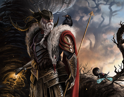 Odin - Commissioned Artwork