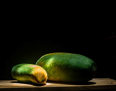Still Life Photography - Photo of Papaya