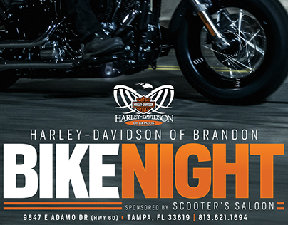 Harley-Davidson of Brandon Bike Night Branding