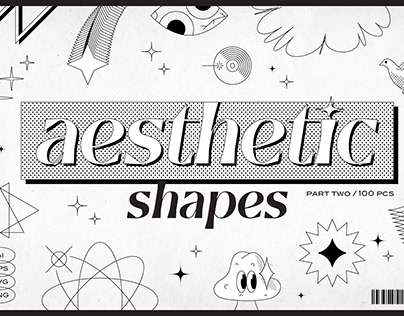 Aesthetic Shapes - Y2K Aesthetic Forms