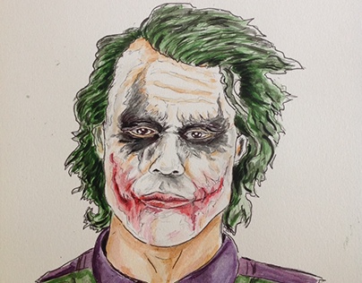The Joker - Acrylic Painting
