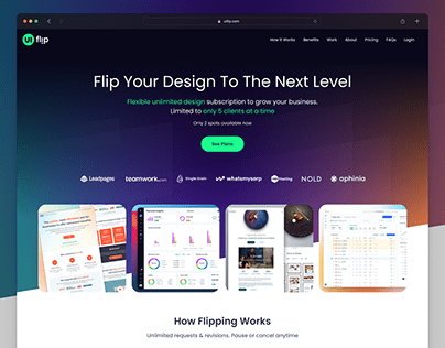 UI Flip - unlimited design subscription service