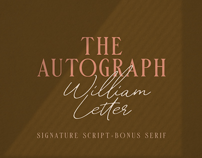 William Letter Signature Script