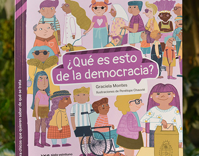 Project thumbnail - ¿Qué es esto de la democracia? (Illustrated book)