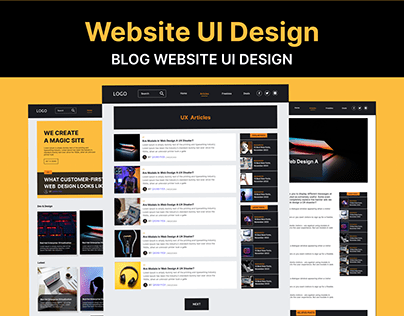 Blog Website Design