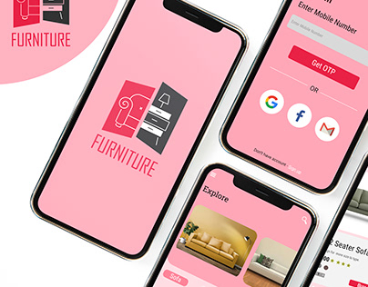 Furniture Buy Mobile Applications Template 01