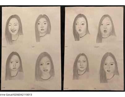 tugas drawing week 3:Human face Expression