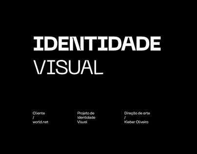 Identidade Visual (World Net) - Provedor de Internet