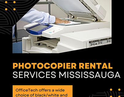 Photocopier Rental Services in Mississauga