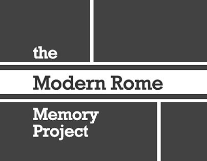 the Modern Rome Memory Project