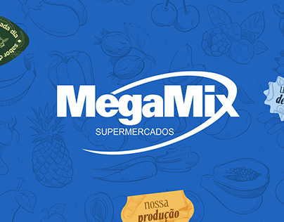 Project thumbnail - MegaMix Supermercados — Identidade Visual