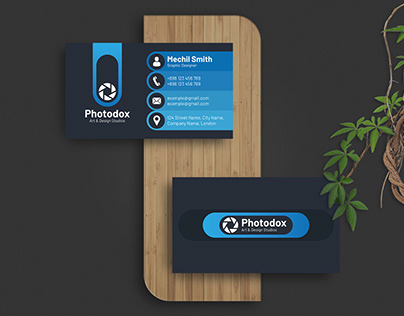 Professional Minimalist and Unique Business Card Design