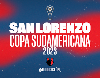 SAN LORENZO - COPA SUDAMERICANA 2023 @todociclon_