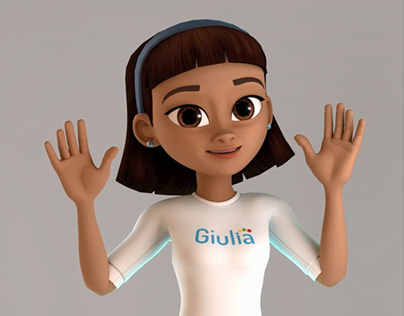 Brazilian signs Animations for Giulia's Totem