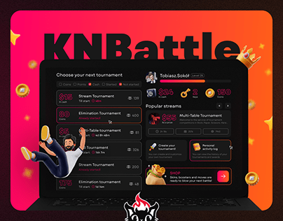 KNBattle — browser-based game service