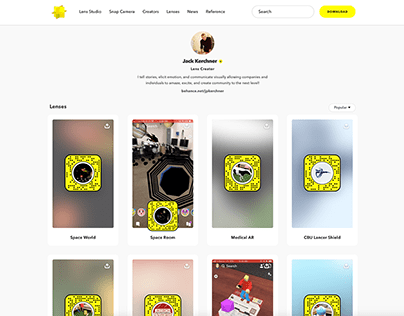 Snapchat Official Lens Creator
