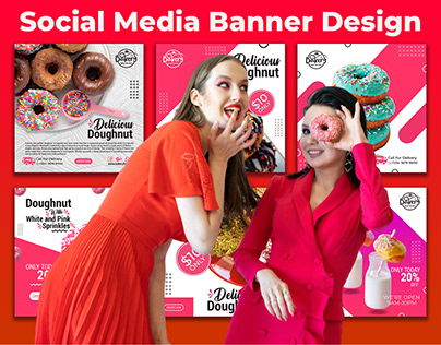 Social Media Food Banner Design I Web Banner Design