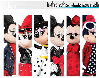 Limited Edition Signature Minnie Mouse Dolls