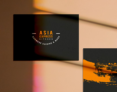 Logo design and branding for ASIA EXPRESS KITCHEN