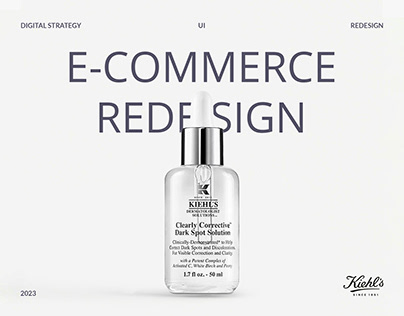 Kiehl's - E-commerce Redesign (UI)