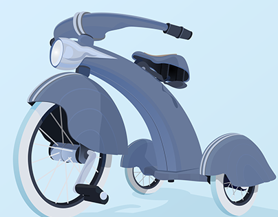 Conceptual Bike Illustration