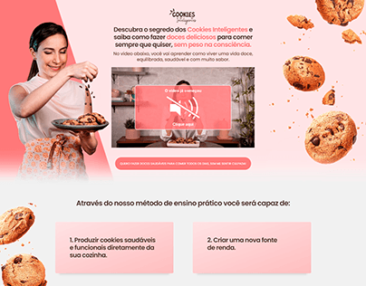 Página de Vendas - Infoproduto [Cookies] - Landing Page