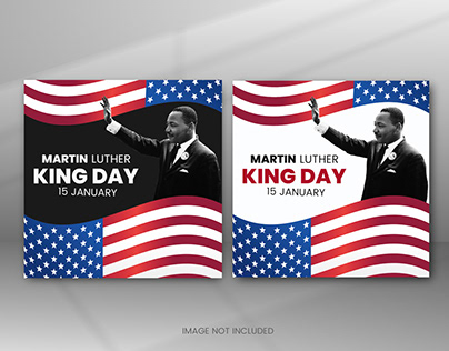 Martin Luther King Day Social Media Marketing Adverting