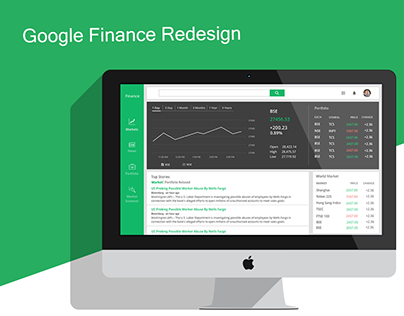 Google Finance Redesign