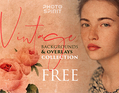 Free Vintage Backgrounds & Overlays For Photoshop
