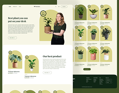Florist website - Plant shop