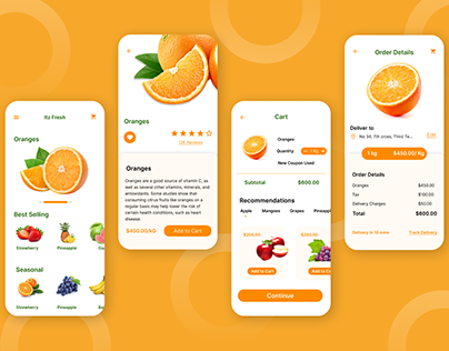 Itz Fresh Fruits Mobile App
